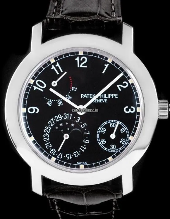 Alternative view of Patek Philippe Complications 5055g 36MM White Gold Case Automatic