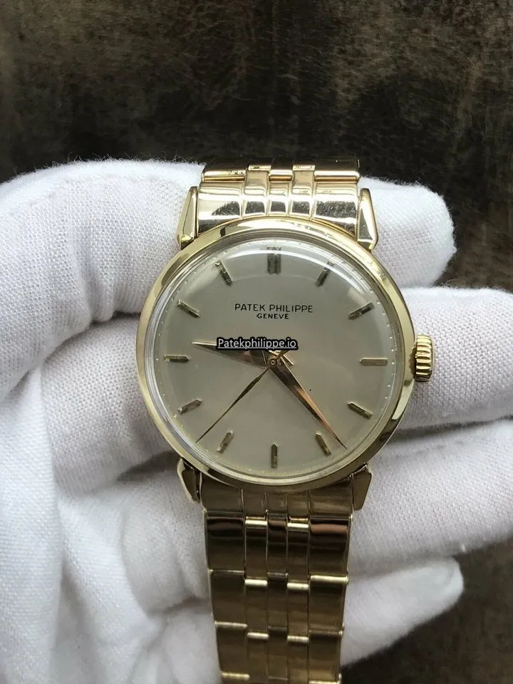Patek Philippe Calatrava 1578 35MM Yellow Gold Case Manual Winding