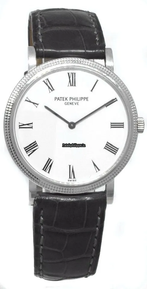Alternative view of Patek Philippe Calatrava 5120g 35MM White Gold Case Automatic