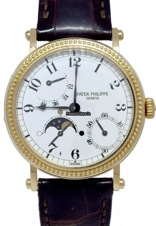 Patek Philippe Complications 5015j 35MM Yellow Gold Case Automatic