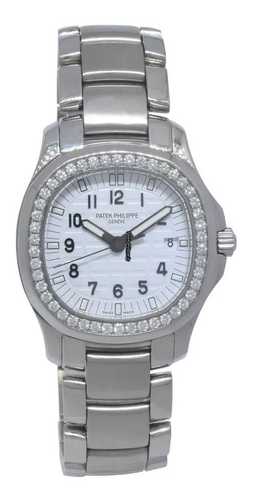 Alternative view of Patek Philippe Aquanaut 5087 35.2MM Steel Case Quartz