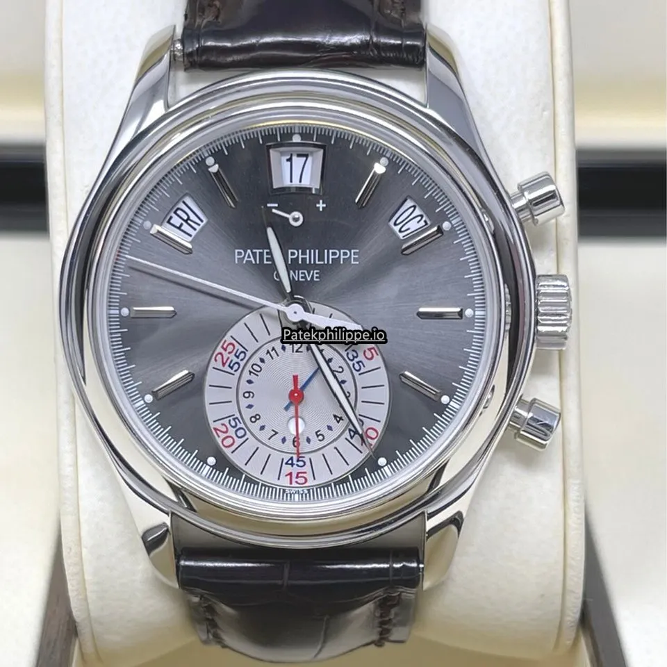 Alternative view of Patek Philippe Annual Calendar 5960p-001 40.5MM Platinum Case Automatic