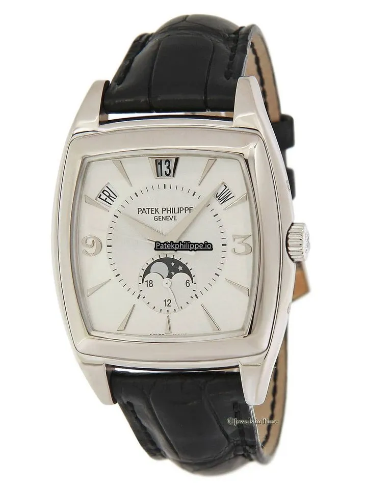 Alternative view of Patek Philippe Gondolo 5135g-001 51x38MM White Gold Case Automatic