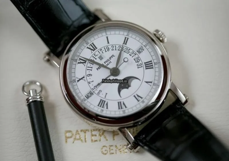 Patek Philippe Perpetual Calendar 5059g 36MM White Gold Case Automatic