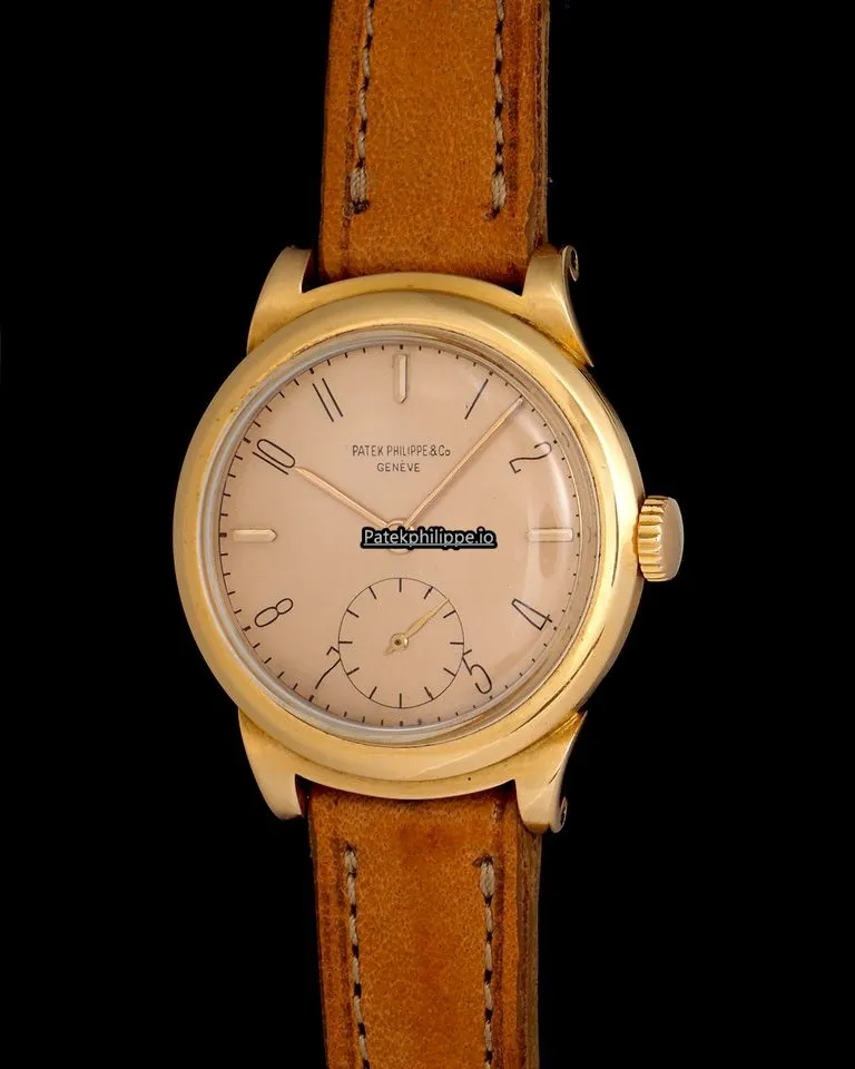 Patek Philippe Calatrava 1491 34MM Rose Gold Case Manual Winding