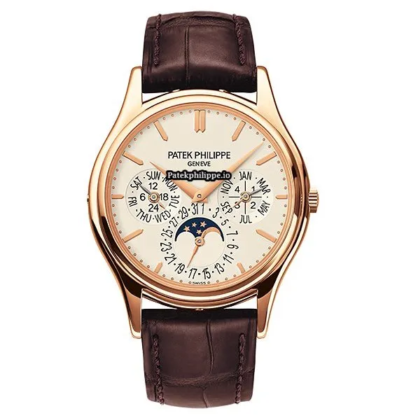 Patek Philippe Perpetual Calendar 5140r-011 37.2MM Rose Gold Case Automatic