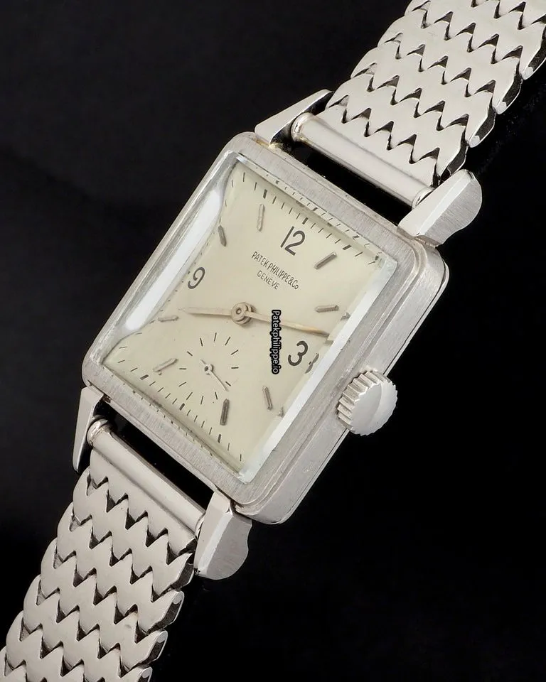 Patek Philippe 2422 28MM Platinum Case Manual Winding