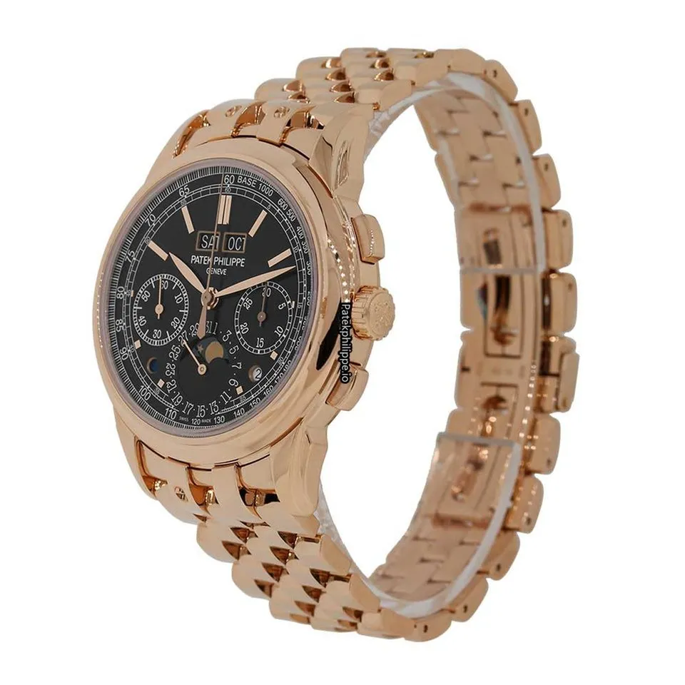 Alternative view of Patek Philippe Perpetual Calendar 5270/1r-001 41MM Rose Gold Case Manual Winding