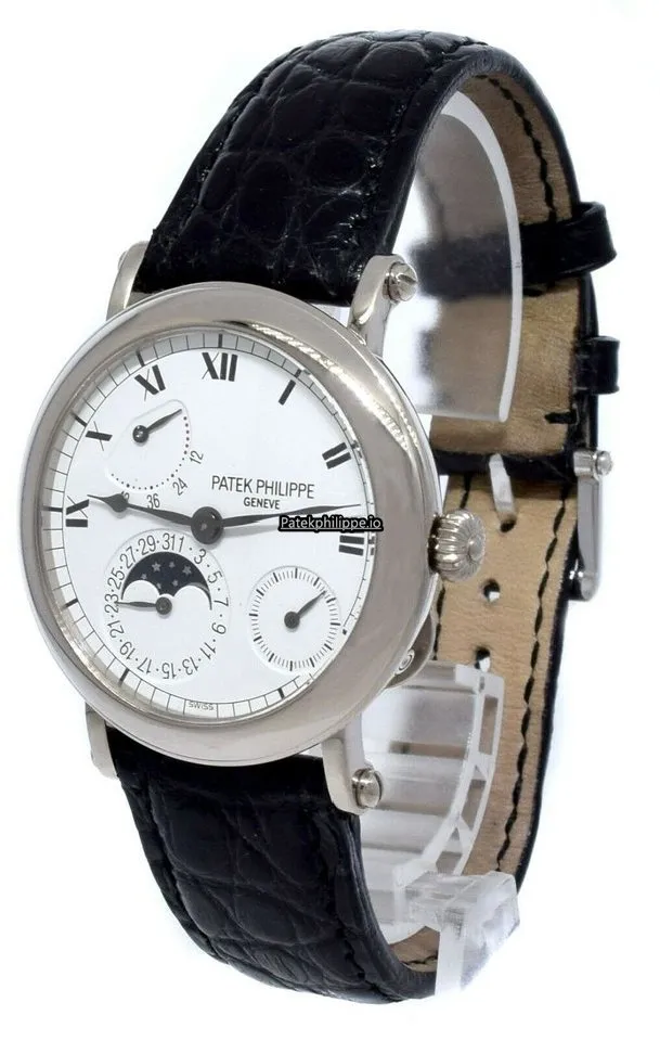 Alternative view of Patek Philippe Complications 5054g 36MM White Gold Case Automatic