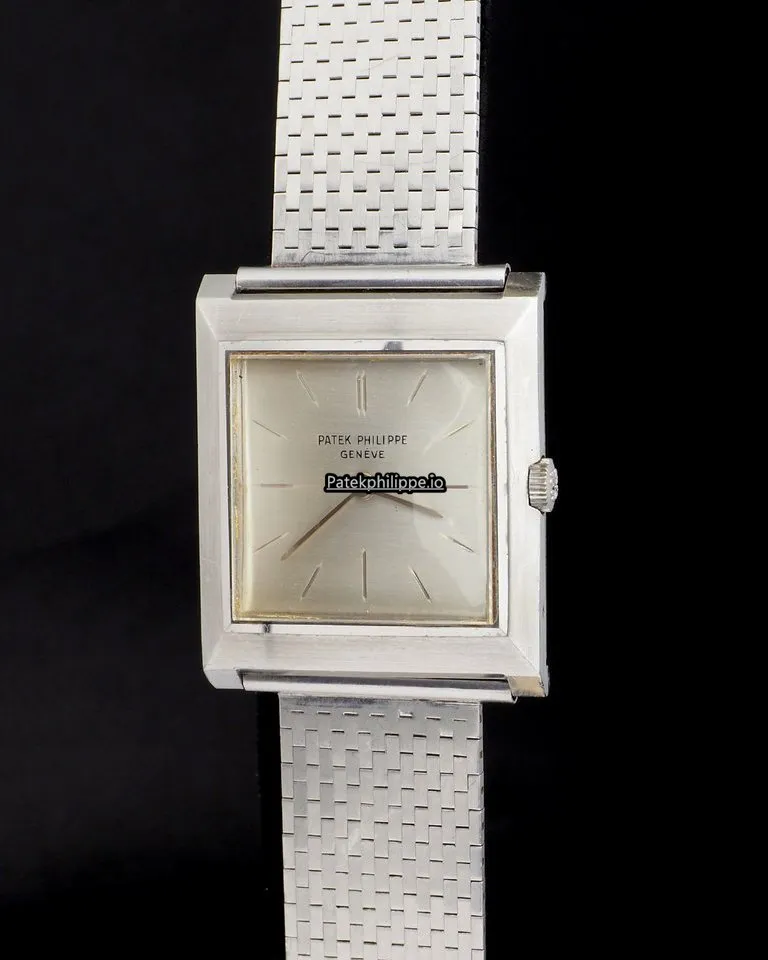Alternative view of Patek Philippe 3404 33.5MM Platinum Case Manual Winding