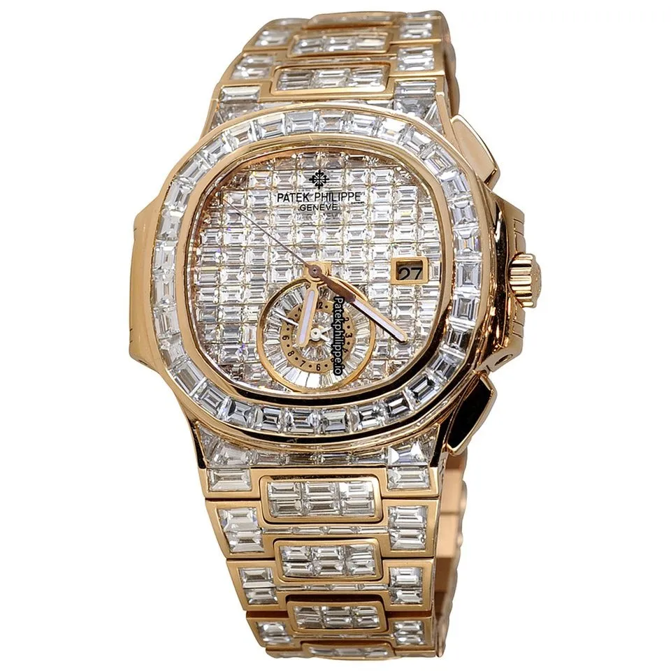 Patek Philippe Nautilus 5980/1r-001 40.5MM Rose Gold Case Automatic