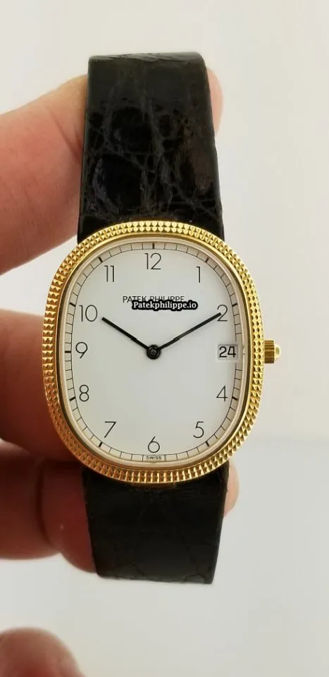 Patek Philippe Golden Ellipse 3931j 27MM Yellow Gold Case Quartz
