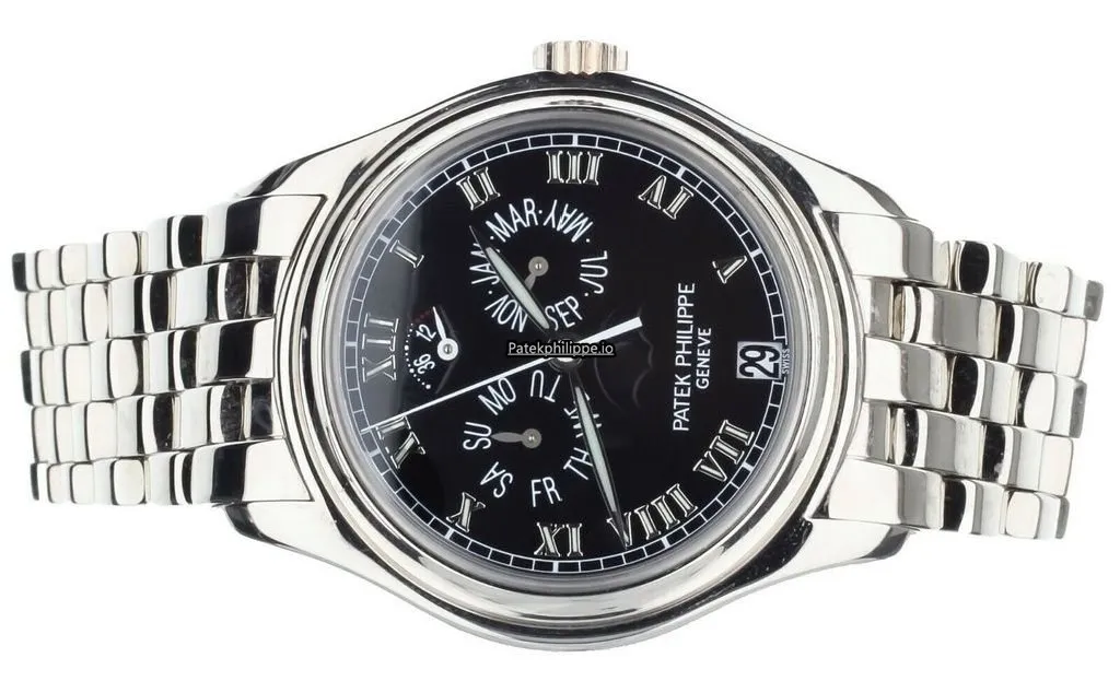 Alternative view of Patek Philippe Annual Calendar 5036/1g 37MM White Gold Case Automatic