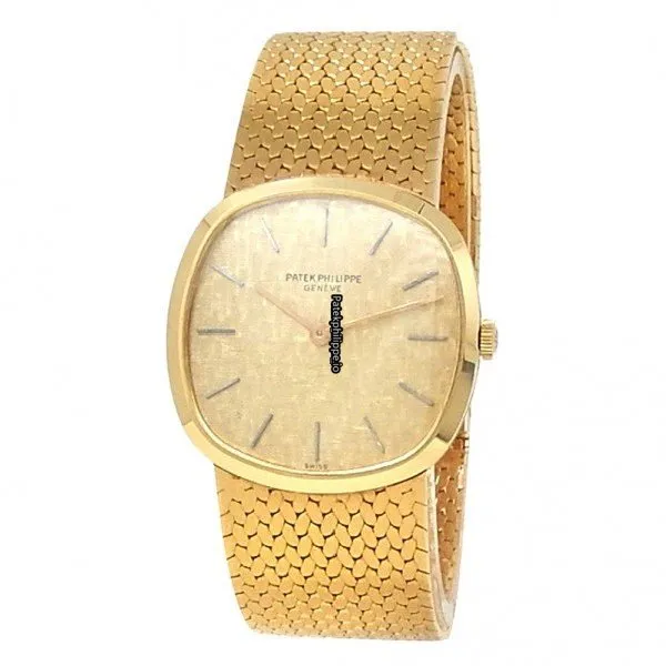 Patek Philippe Golden Ellipse Jan-44 33MM Yellow Gold Case Manual Winding
