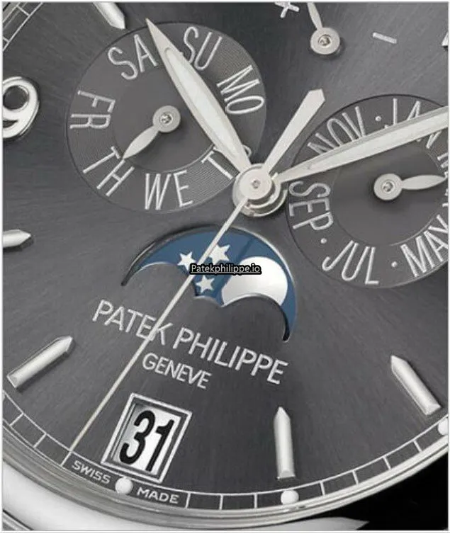 Alternative view of Patek Philippe Annual Calendar 5146.1g.010 39MM White Gold Case Automatic