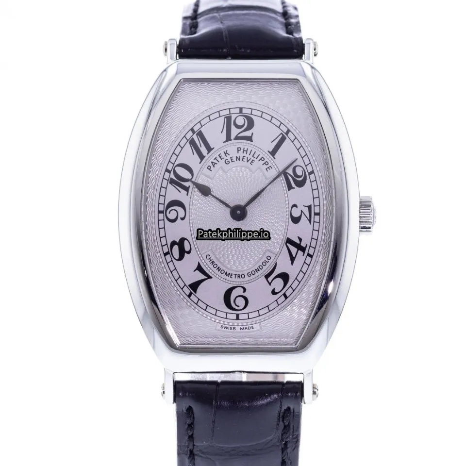 Patek Philippe Gondolo 5098p-001 32x42MM Platinum Case Manual Winding