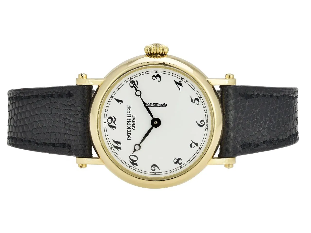 Alternative view of Patek Philippe Calatrava 4860 26MM Yellow Gold Case Manual Winding