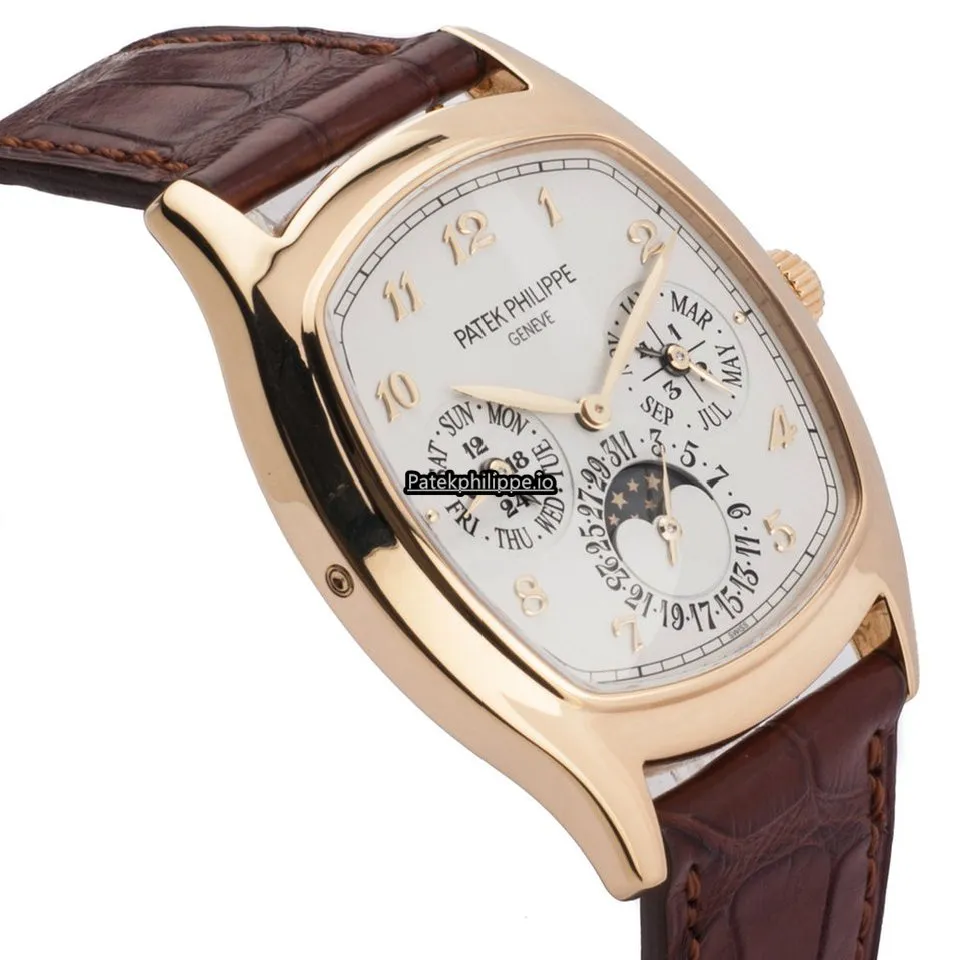 Patek Philippe Perpetual Calendar 5940j-001 37x44.6MM Yellow Gold Case Automatic