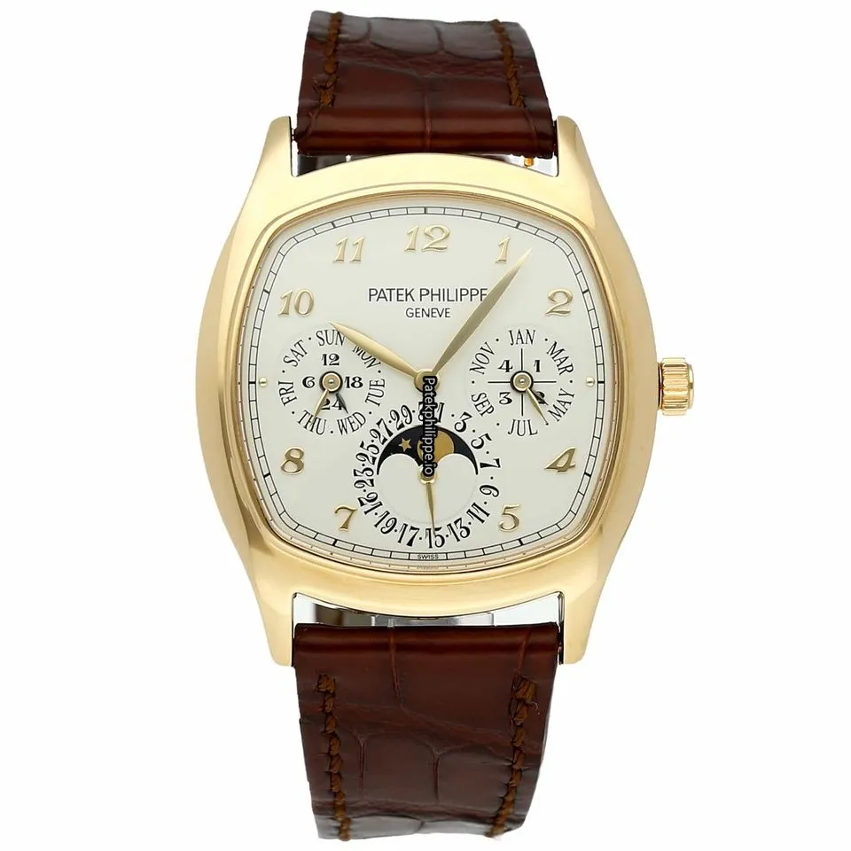 Alternative view of Patek Philippe Perpetual Calendar 5940j-001 37x44.6MM Yellow Gold Case Automatic