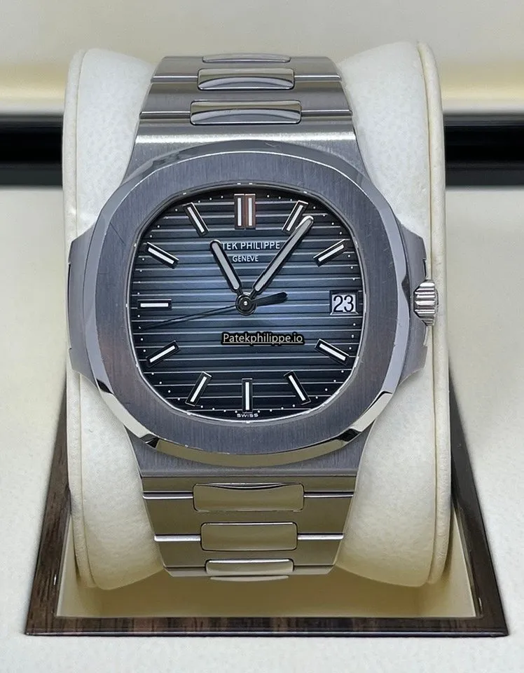 Alternative view of Patek Philippe Nautilus 5711/1a-010 40x38MM Steel Case Automatic