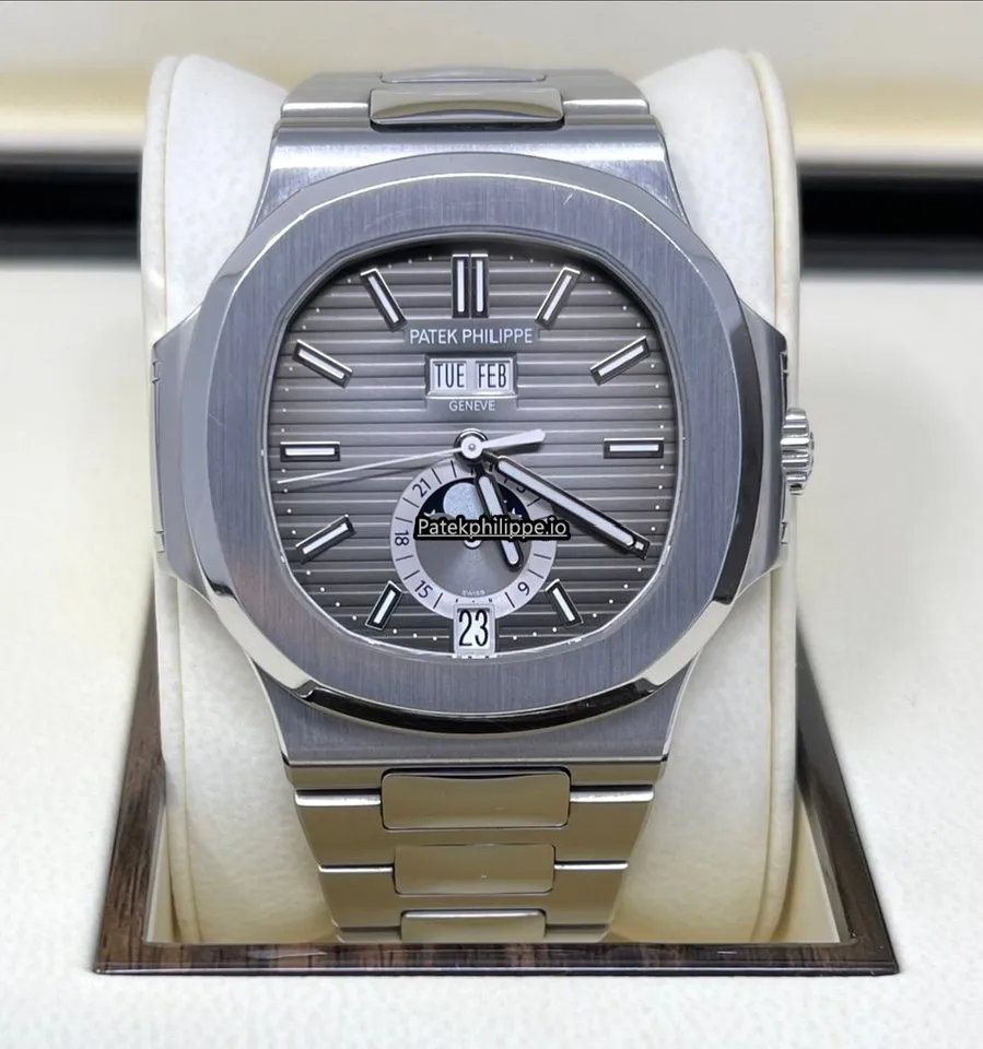 Alternative view of Patek Philippe Nautilus 5726/1a-001 40.5MM Steel Case Automatic