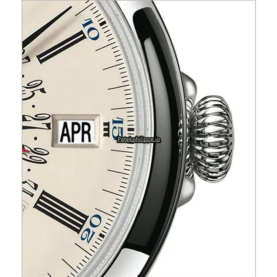 Alternative view of Patek Philippe Perpetual Calendar 5159g-001 38MM White Gold Case Automatic