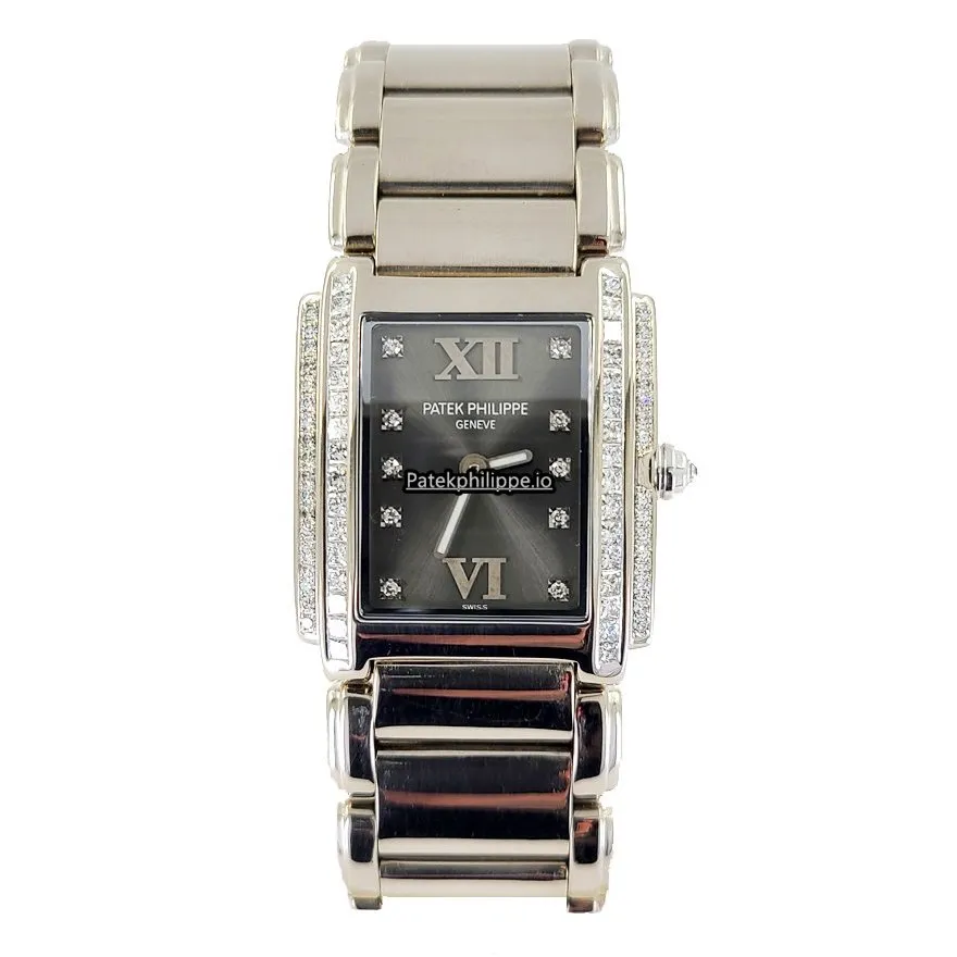 Patek Philippe Twenty-4 4910/20g White Gold Case Quartz