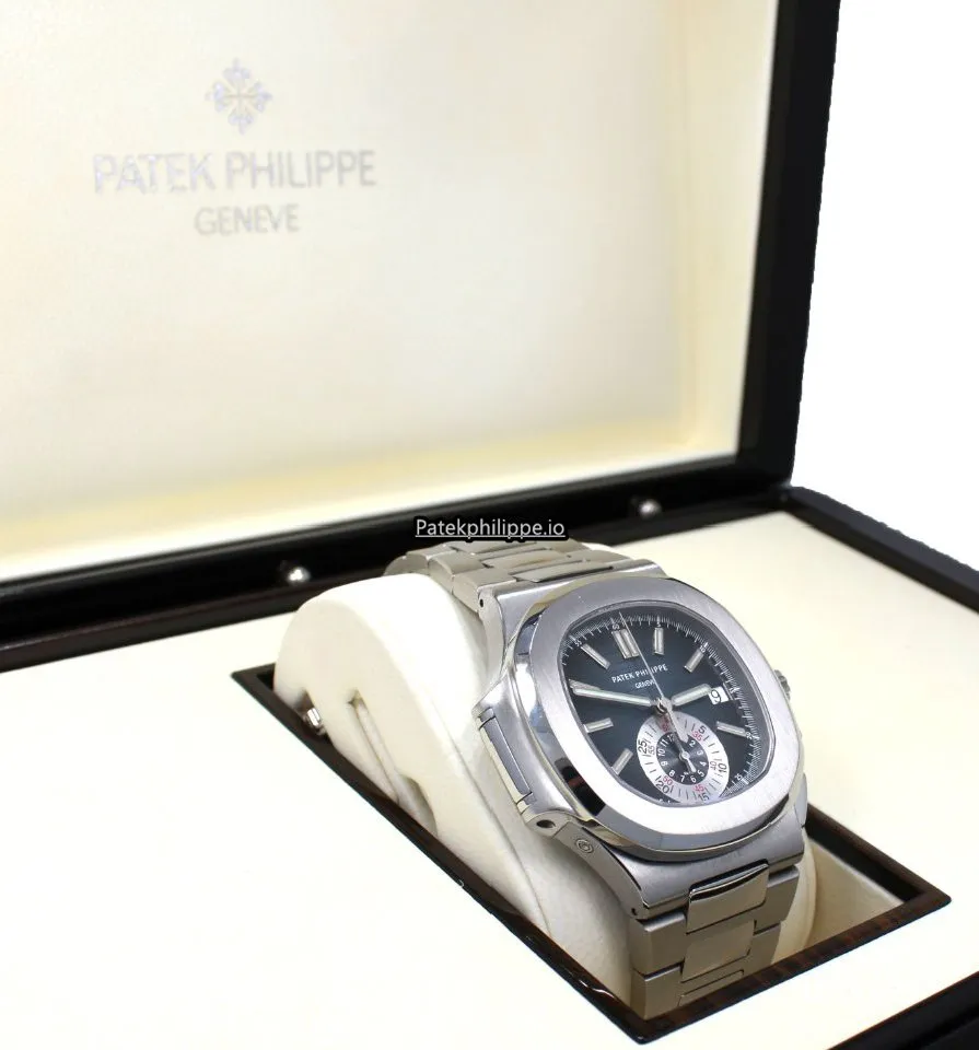 Alternative view of Patek Philippe Nautilus 5980/1a-001 40.5MM Steel Case Automatic