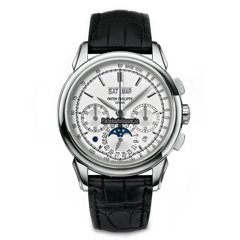 Patek Philippe Perpetual Calendar 5270g-013 41MM White Gold Case Manual Winding