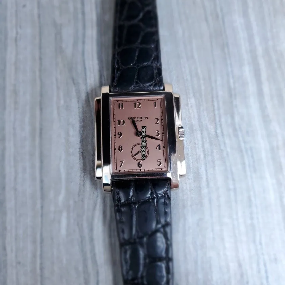 Patek Philippe Gondolo 5024g 30x38MM White Gold Case Manual Winding