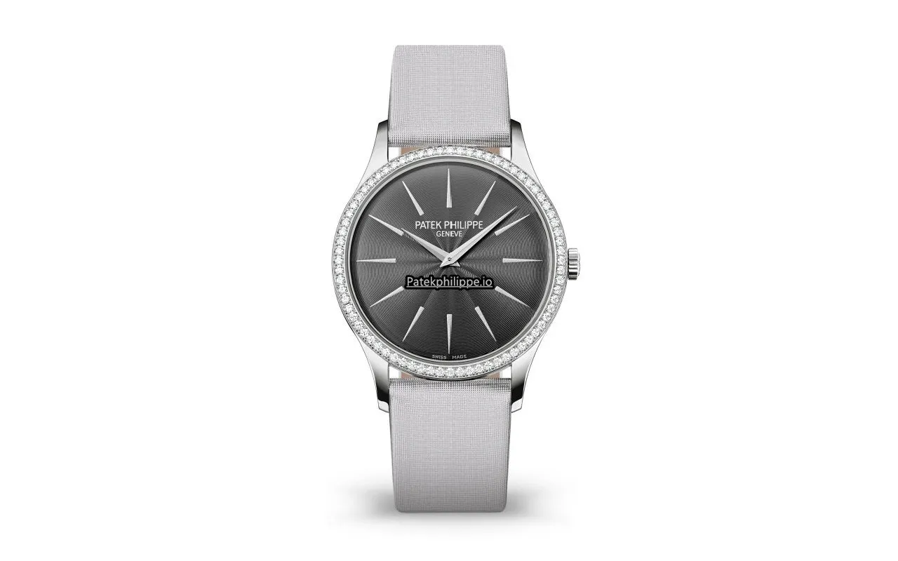 Patek Philippe Calatrava 4897g-010 33MM White Gold Case Manual Winding