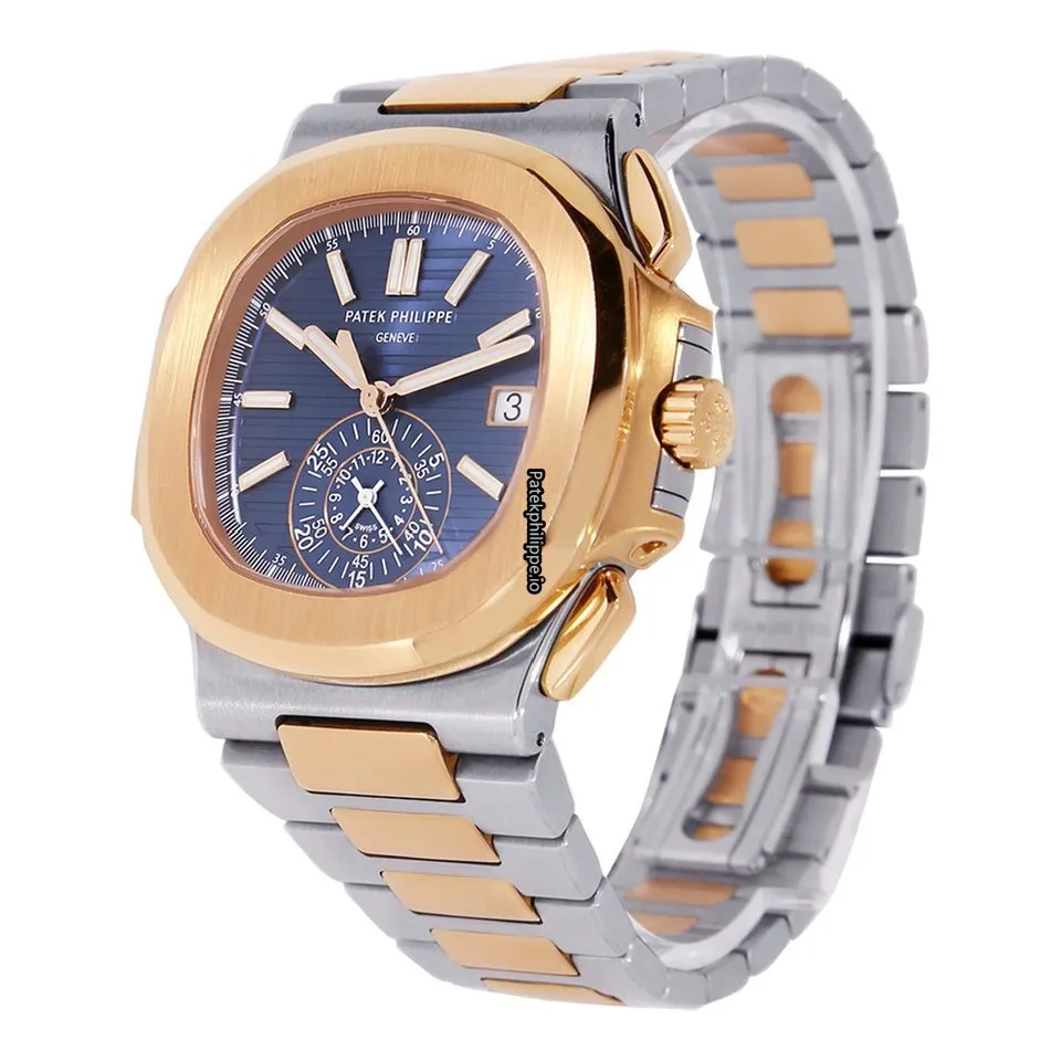 Alternative view of Patek Philippe Nautilus 5980/1ar-001 40MM Steel Case Automatic