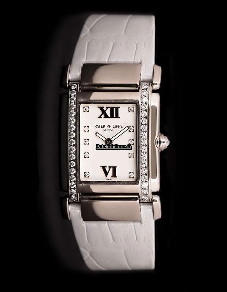 Patek Philippe Twenty-4 4920g.010 25x30MM White Gold Case Quartz