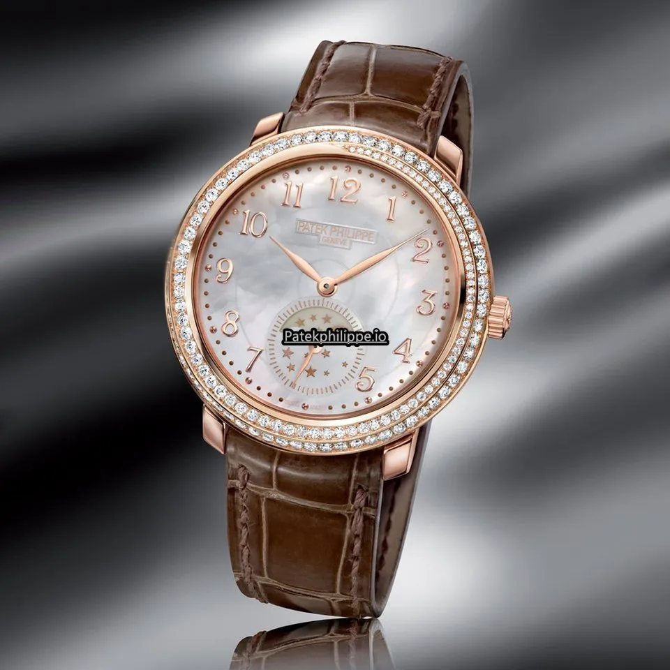 Patek Philippe Complications 4968r-001 33.3MM Rose Gold Case Manual Winding
