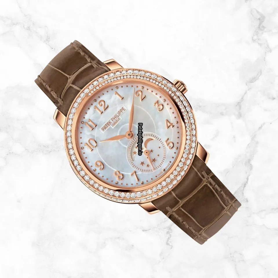 Alternative view of Patek Philippe Complications 4968r-001 33.3MM Rose Gold Case Manual Winding