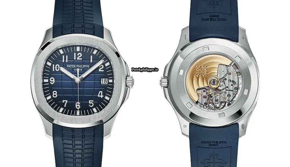 Alternative view of Patek Philippe Aquanaut 5168g.001 42.2MM White Gold Case Automatic