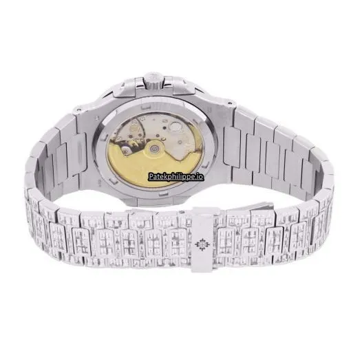 Alternative view of Patek Philippe Nautilus 5711 40MM White Gold Case Automatic
