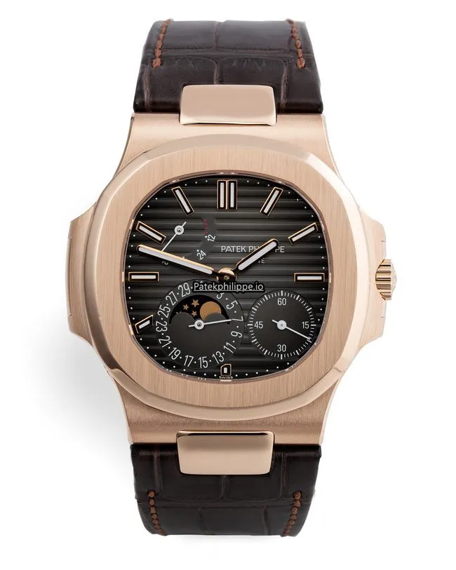 Patek Philippe Nautilus 5712r-001 40MM Rose Gold Case Automatic