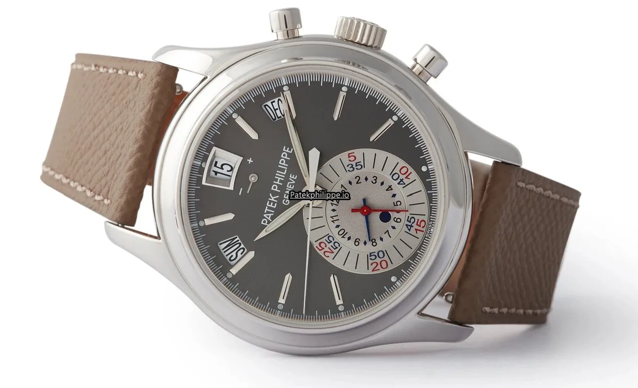 Alternative view of Patek Philippe Annual Calendar 5960p-001 40.5MM Platinum Case Automatic