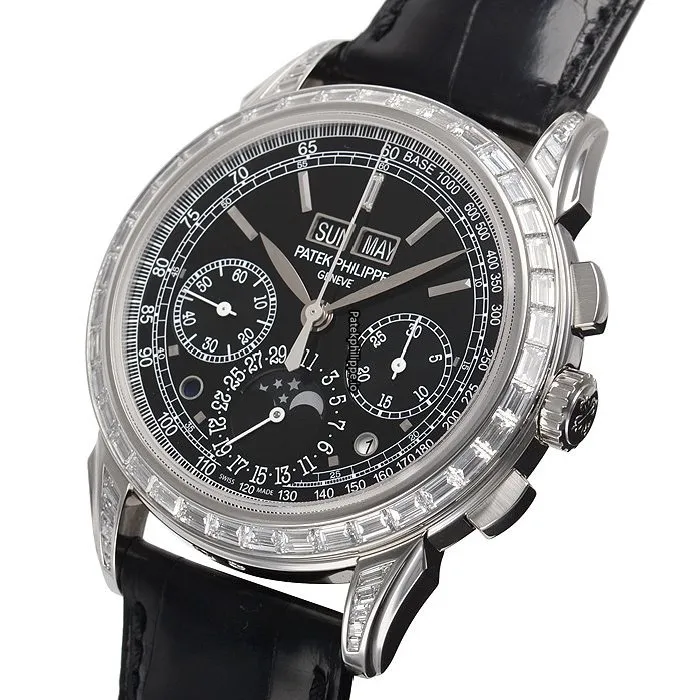 Alternative view of Patek Philippe Perpetual Calendar 5271p-001 41MM Platinum Case Manual Winding