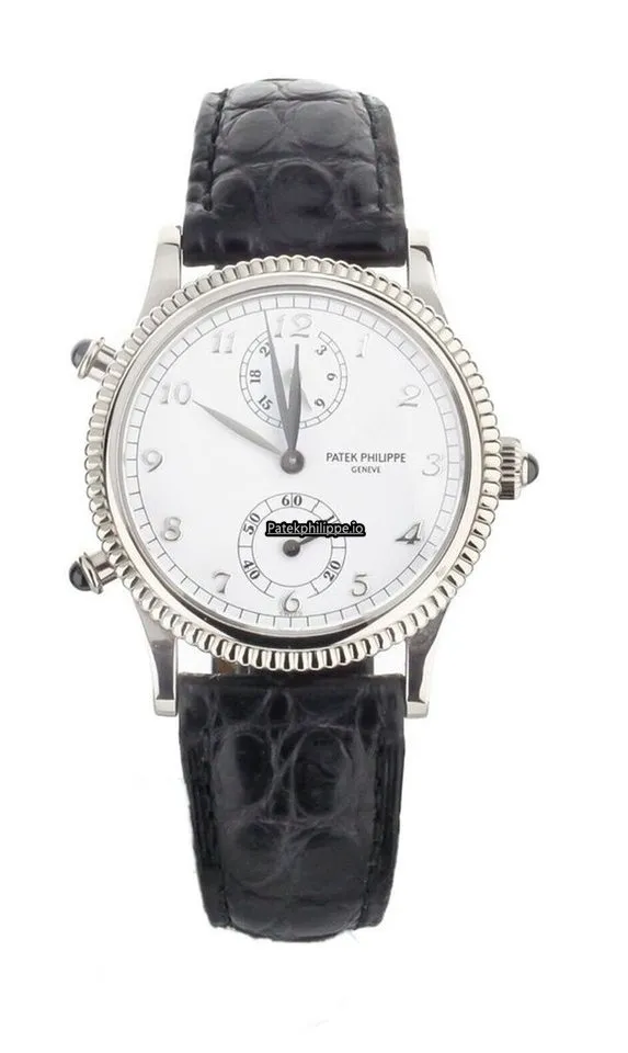 Patek Philippe Travel Time 4864g 29MM White Gold Case Manual Winding