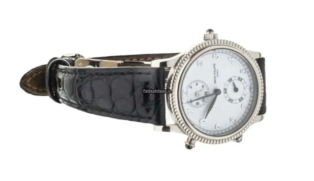 Alternative view of Patek Philippe Travel Time 4864g 29MM White Gold Case Manual Winding