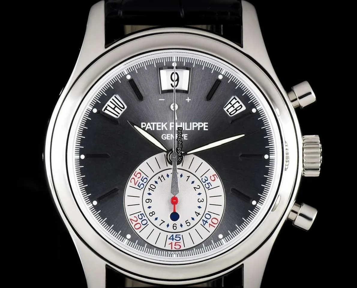 Alternative view of Patek Philippe Annual Calendar 5960p-001 40.5MM Platinum Case Automatic