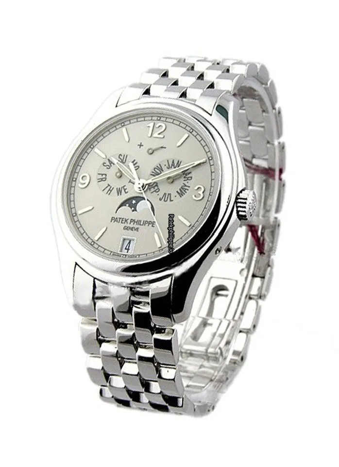 Alternative view of Patek Philippe Annual Calendar 5146/1g-001 39MM White Gold Case Automatic