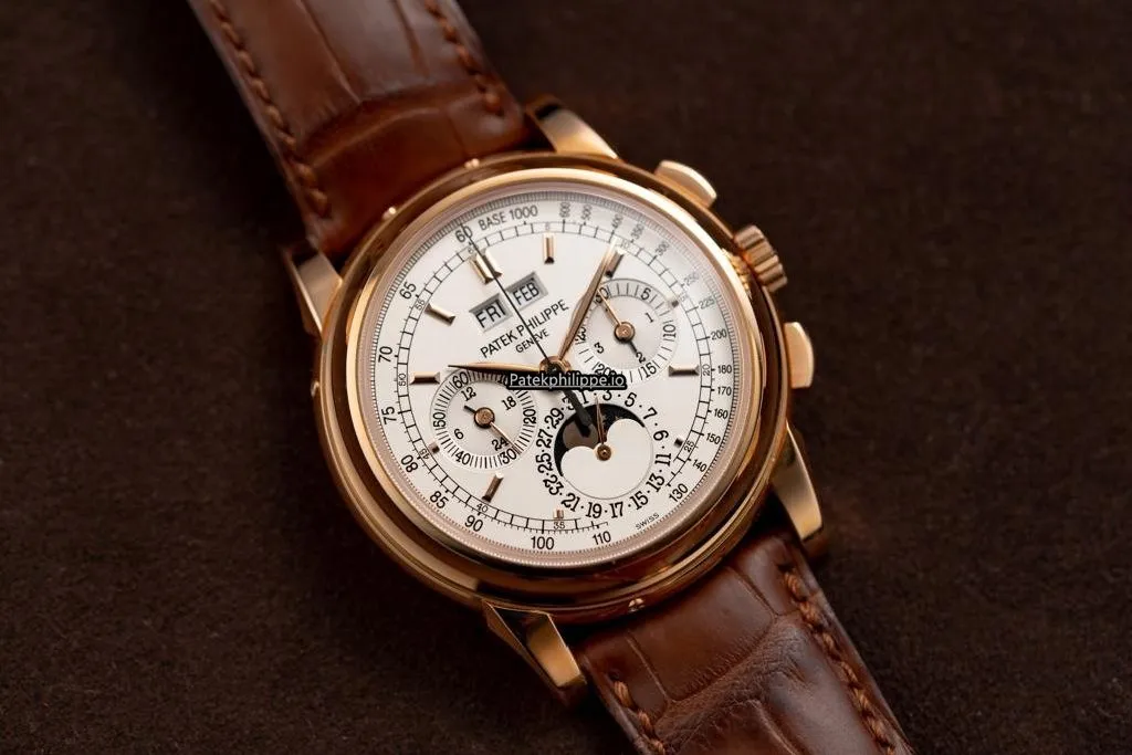 Patek Philippe Perpetual Calendar 5970r 40MM Rose Gold Case Manual Winding