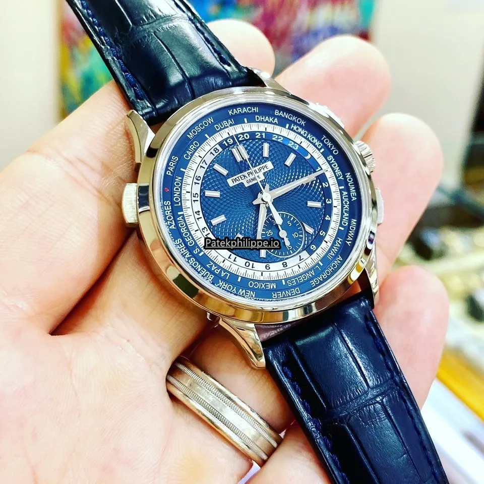 Patek Philippe Complications Chronograph 5930g-010 39.5MM White Gold Case Automatic Movement