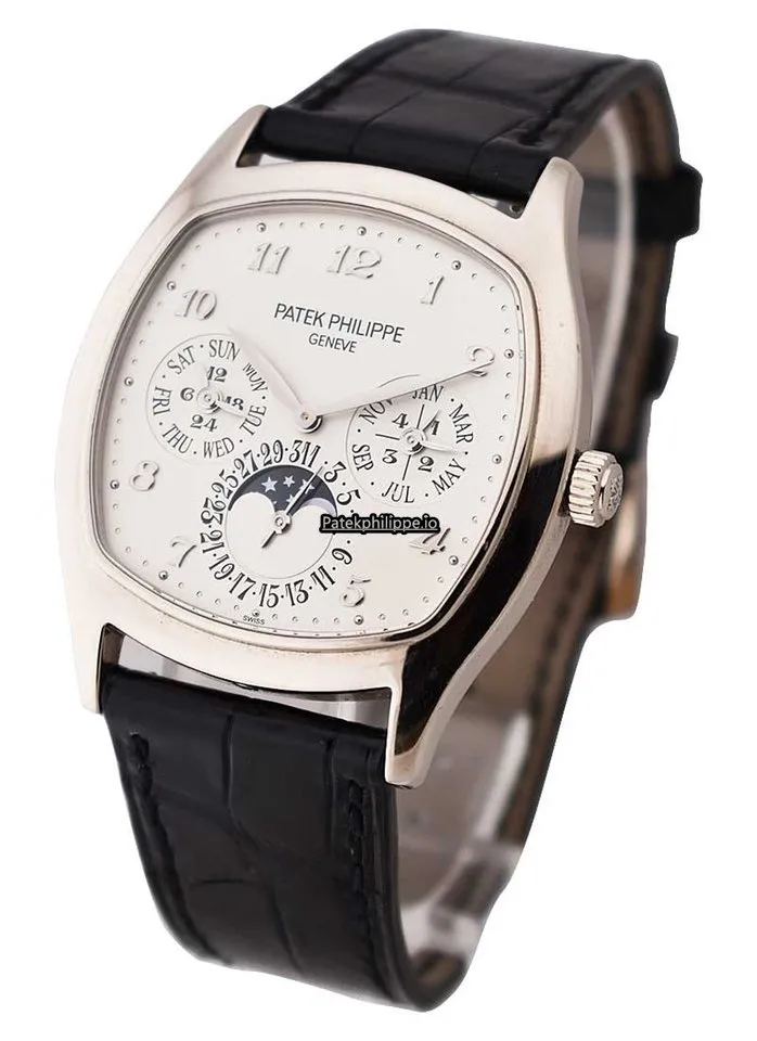 Patek Philippe Perpetual Calendar 5940g-001 37x44.6MM White Gold Case Automatic