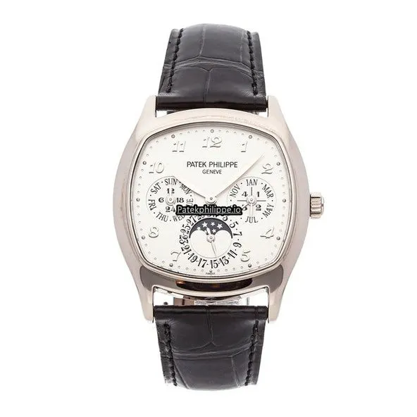 Alternative view of Patek Philippe Perpetual Calendar 5940g-001 37x44.6MM White Gold Case Automatic