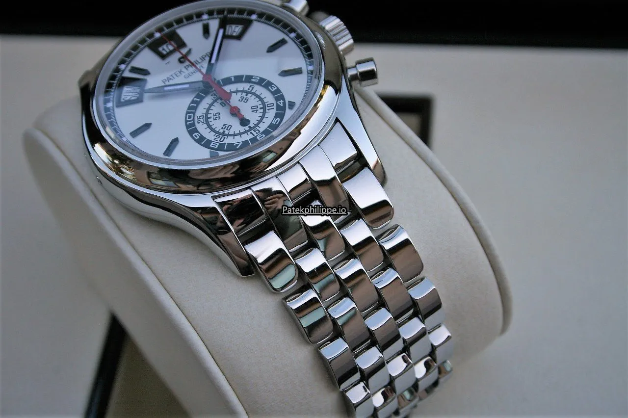 Alternative view of Patek Philippe Annual Calendar 5960.1a.001 40.5MM Steel Case Automatic