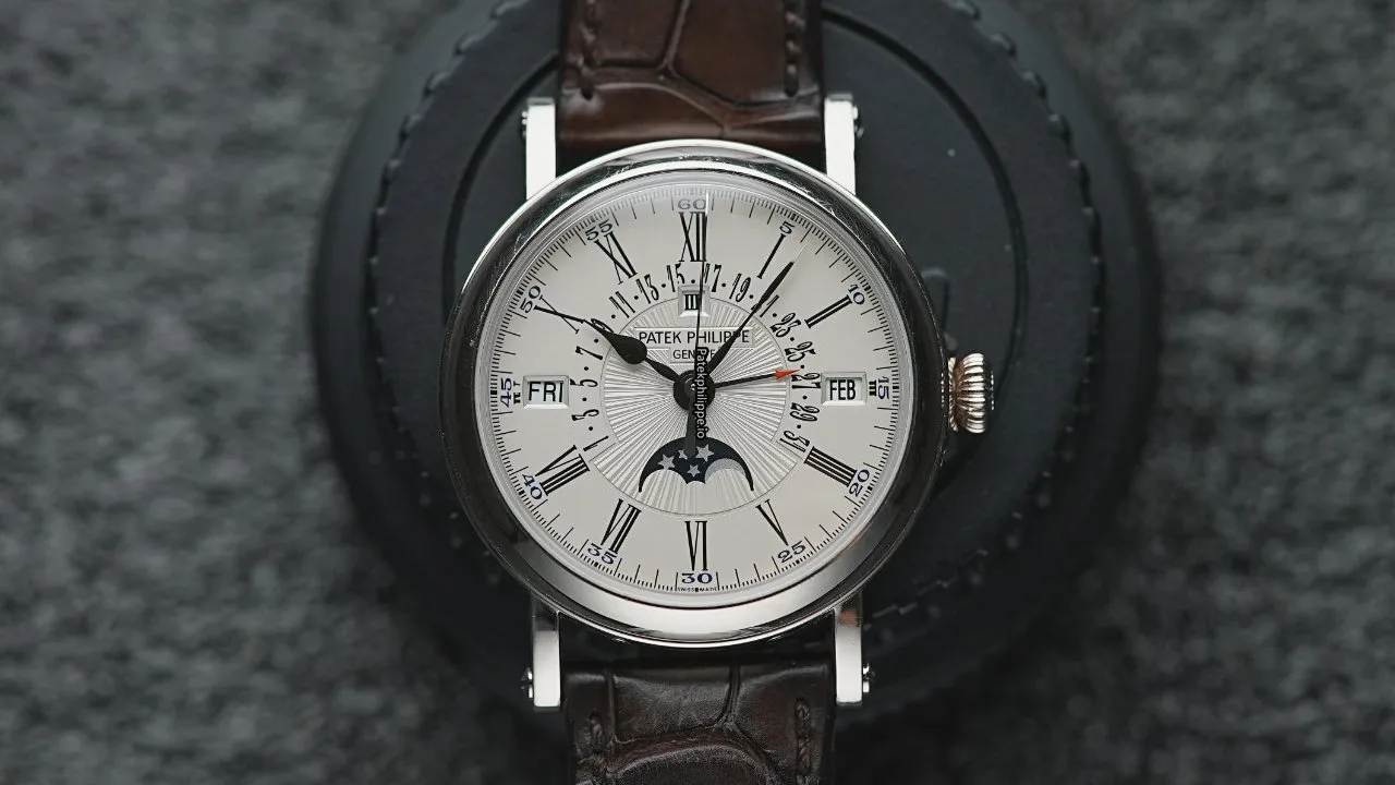 Patek Philippe Perpetual Calendar 5159g-001 38MM White Gold Case Automatic